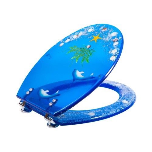 35051 SPLASH | מושב אסלה אקרילי | דגם דולפין מבית ספלאש.