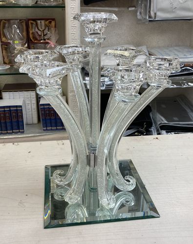 שביעייה פמוטים קריסטל מהודר עם עיטורים 35 ס