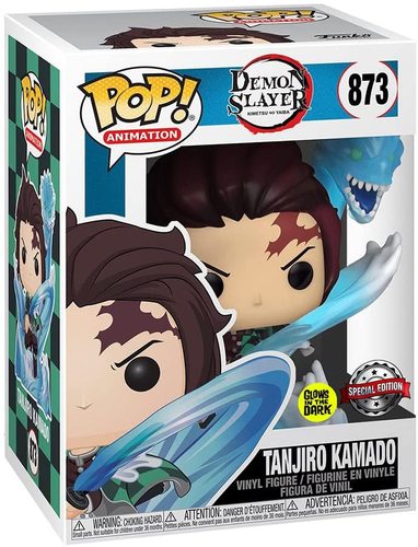 בובת פופ: Tanjiro Kamado (Special Edition) - טנג'ירו קמאדו זוהר בחושך