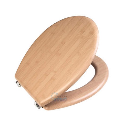 מושב אסלה MDF | דגם אגוז