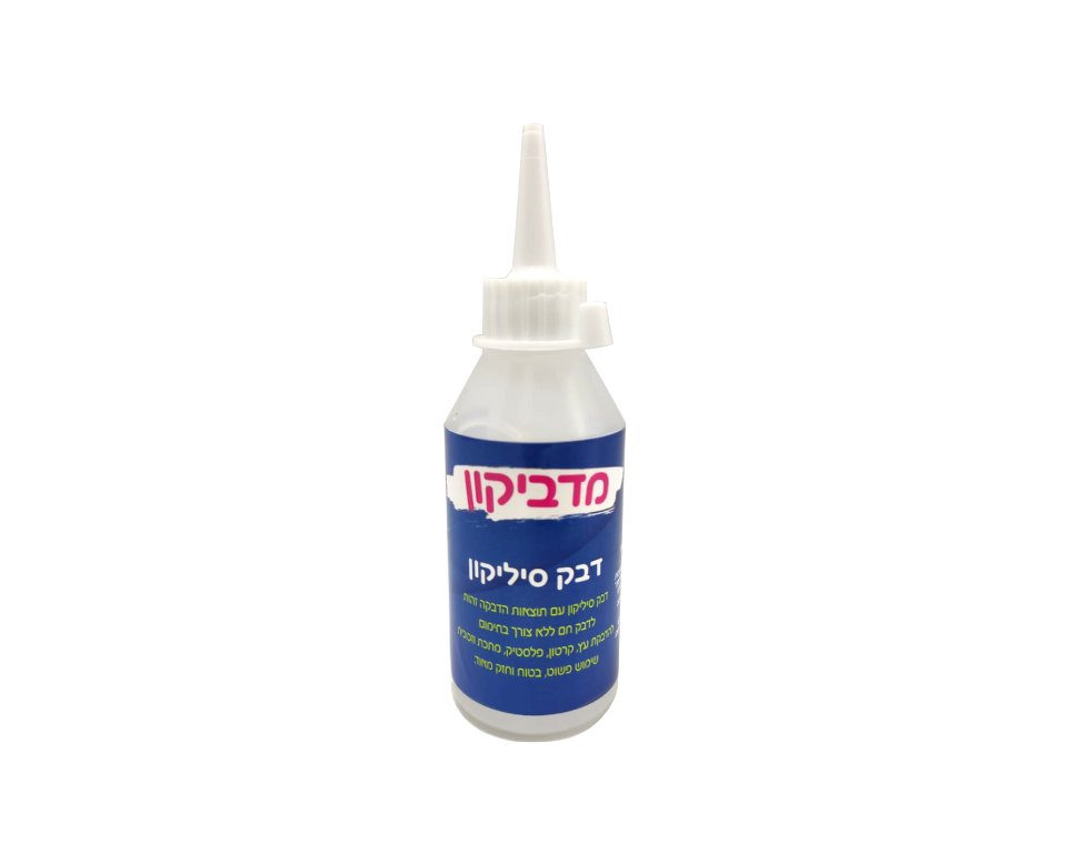 מדביקון - דבק סיליקון 50 מ"ל