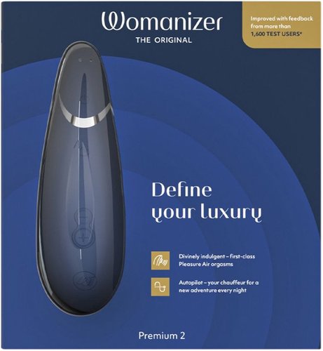  ויברטור היניקה הטוב בעולם: דור 2 Womanizer - Premium Blueberry