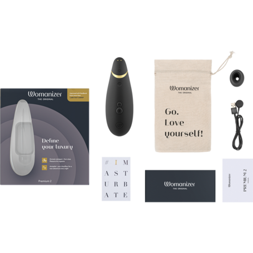  Womanizer 2 Premium השחור