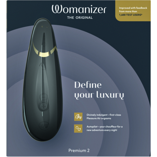  Womanizer 2 Premium השחור