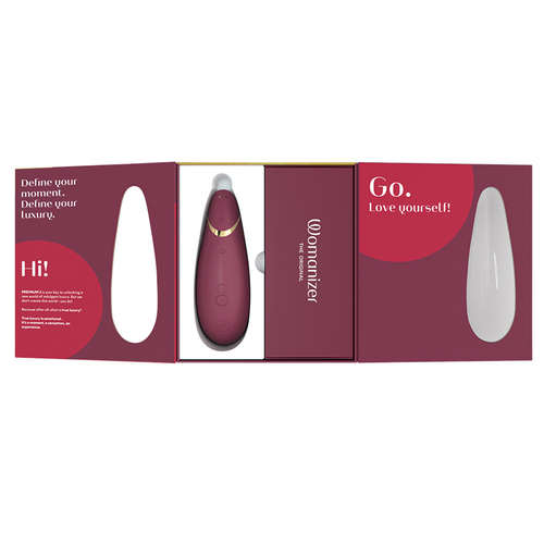 Womanizer 2 Premium בורדו