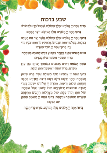 ברכון 'ברכה בגינה' - הברכון שיכניס שפע לביתכם!