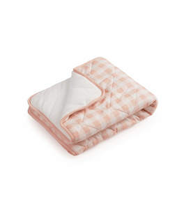 שמיכת מילוי Pink Squares משבצות ורוד NINO