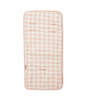 ריפודית כותנה לעגלה Pink Squares משבצות ורוד NINO