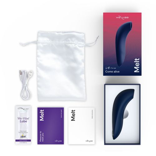 מכשיר יניקה עוצמתי לזוגות We - Vibe - Melt בצבע חדיש ונועז ובמחיר השקה מוגבל