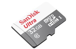 כרטיס זיכרון מיקרו 64G אולטרה SANDISK/ מהירות 100