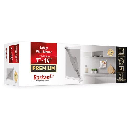 דגם T70 - זרוע ברקן קבועה לטאבלט 7 - 14 אינץ'