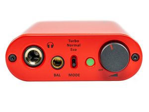 DAC ומגבר אוזניות נייד עם יציאה מאוזנת iFi Micro iDSD Diablo