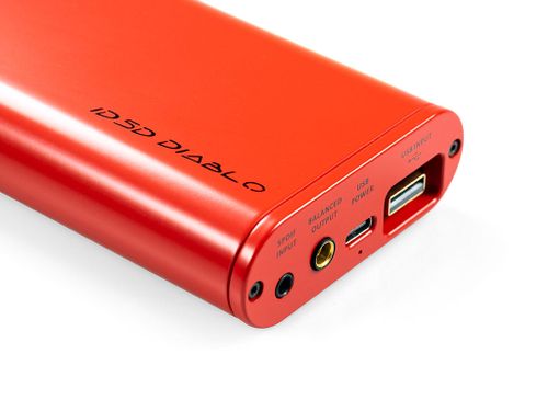DAC ומגבר אוזניות נייד עם יציאה מאוזנת iFi Micro iDSD Diablo