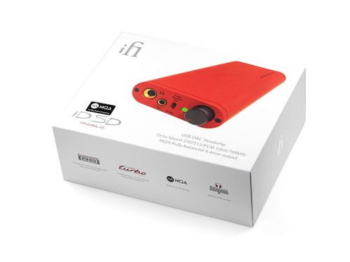 DAC ומגבר אוזניות נייד עם יציאה מאוזנת iFi Micro iDSD Diablo