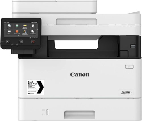 מדפסת ‏לייזר משולבת שחור לבן Canon i-SENSYS MF443dw