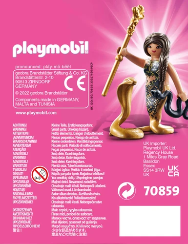 משחק פליימוביל אשה נחש לגילאי 4+