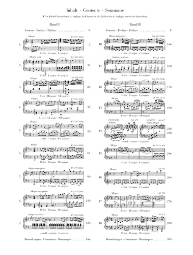 ספר תווים Mozart Piano Sonatas, Volume II