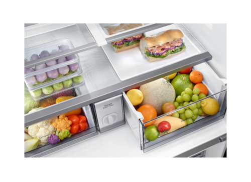 מקרר מקפיא תחתון Samsung RF72A9670SR ‏698 ‏ליטר סמסונג בר מים