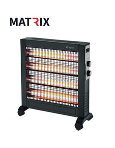 OM-HT2000i תנור חימום קוורץ 4 גופים דקורטיבי דק