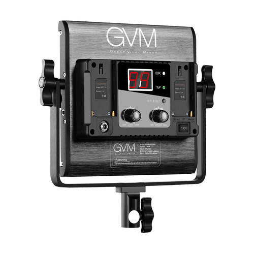 קיט 3 תאורות וידאו GVM 560AS Bi-Color 
