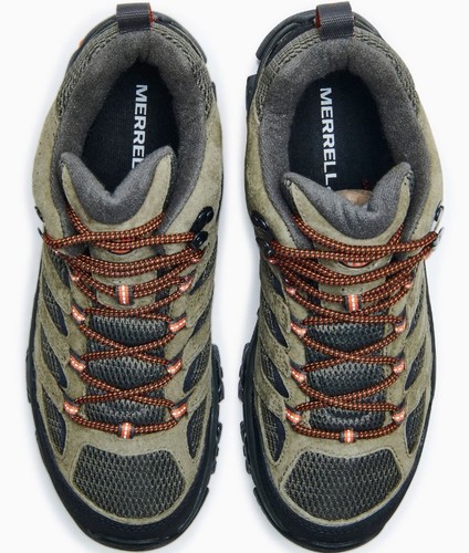 נעלי טיולים לגבר MOAB 3 MID GTX ירוק זית - Merrell