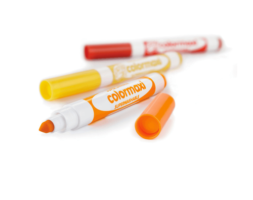 טושים רחיצים עבים Colormaxi בכוס - 36 יח'
