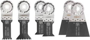סט 6 להבים לחיתוך לעץ ומתכת FEIN STARLOCK PLUS 