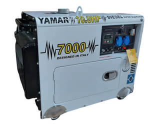 גנרטור מושתק דיזל 5000W חד פאזי דגם G6500I חברת YAMAR