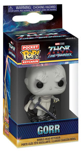מחזיק מפתחות פופ מארוול: ת'ור אהבה ורעם - גור - Funko POCKET POP! Marvel Keychain - Thor Love & Thunder - Gorr