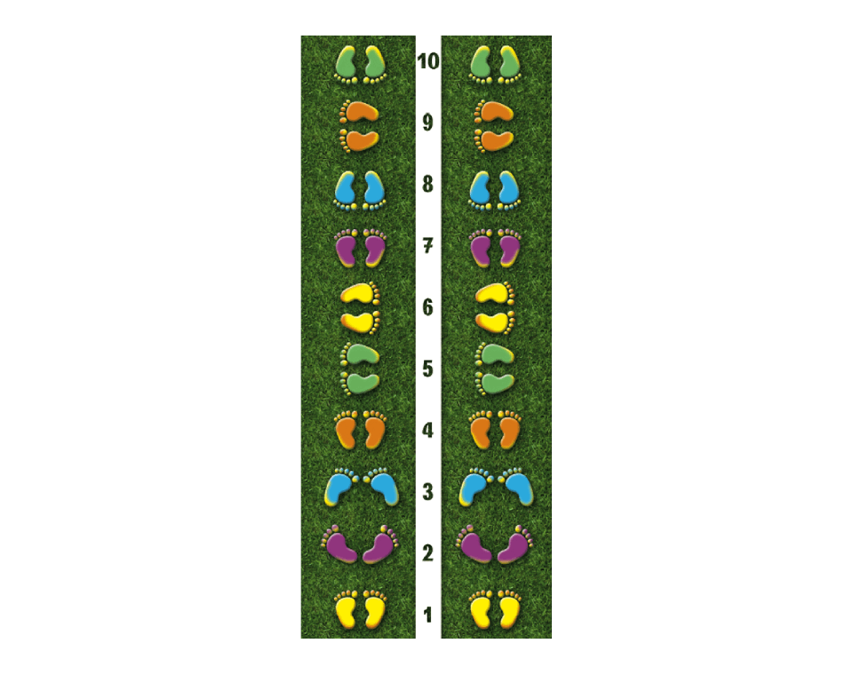 שטיח שמשונית 1.2/3 מטר - רגליים