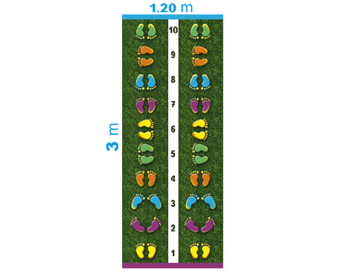 שטיח שמשונית 1.2/3 מטר - רגליים