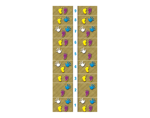 שטיח שמשונית 1.2/3 מטר - ידיים ורגליים