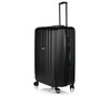 מזוודת טרולי קשיחה 28 אינץ' בעלת מנעול TSA עם קודן - שחור טיטניום