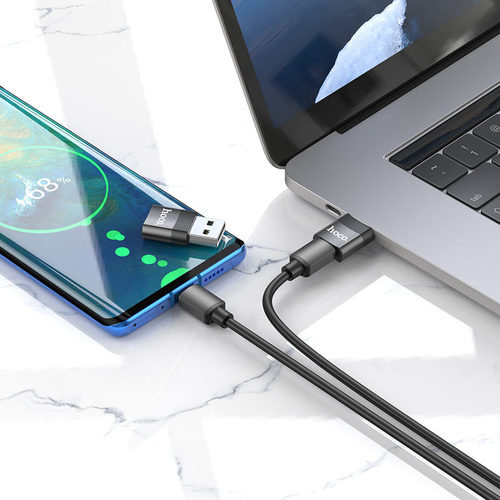 מתאם Hoco UA17 USB2.0 זכר Type C נקבה