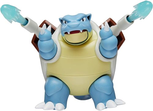 דמות פעולה של פוקימון - BLASTOISE כולל שני טילים