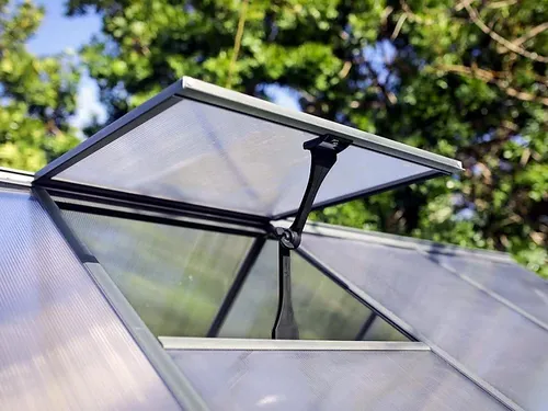 חממה ביתית 10x12 Victory Orangery בצבע אפור מק