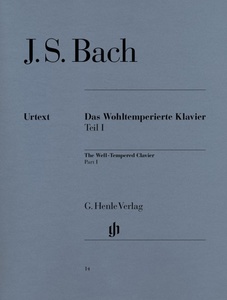ספר תווים Bach The Well-Tempered Clavier 1 Henle