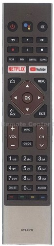 שלט תואם אוניברסלי לטלויזיה חכמה הייר HAIER SMART TV דגם HTR-U27E