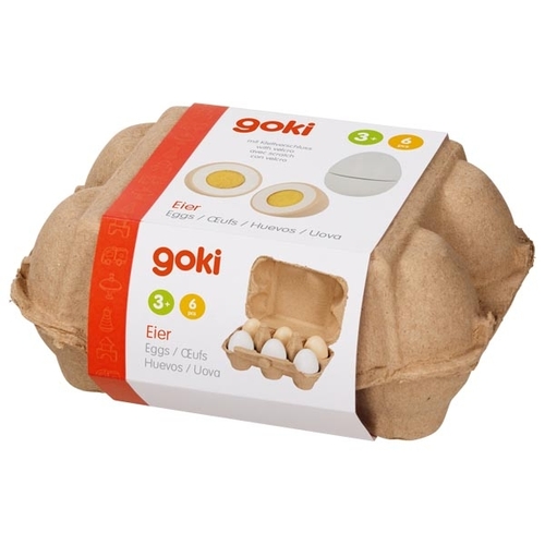 GOKI ביצים מעץ 51511 