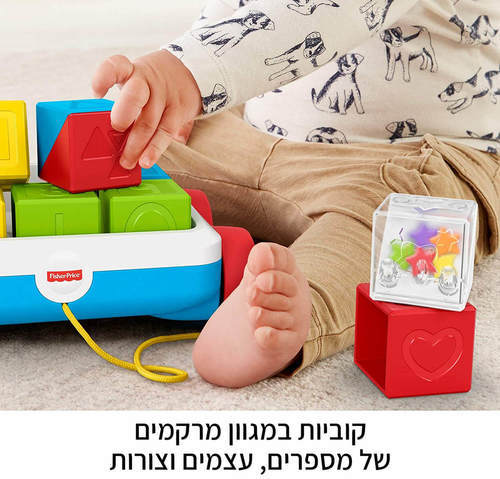 פישר פרייס קוביות משיכה