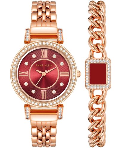 Anne Klein AK/2928BRST סט צמיד יוקרתי 