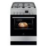 ‏תנור משולב כיריים Electrolux LKK620200X אלקטרולוקס
