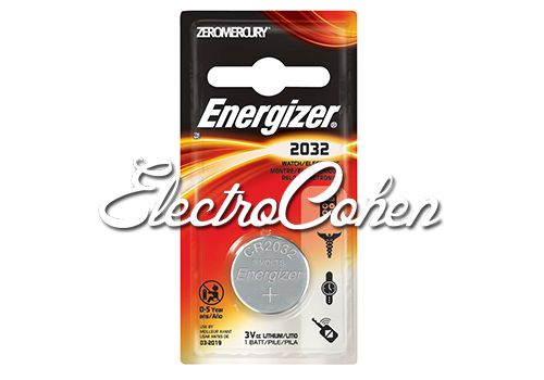 מארז 5 סוללות ליתיום למכשירים דיגיטליים e-cr2032 ENERGIZER