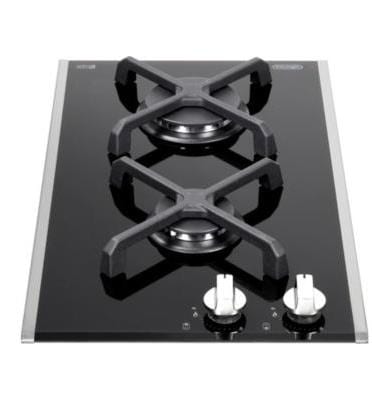 כיריים גז דומינו DeLonghi דלונגי NDG22 זכוכית שחורה