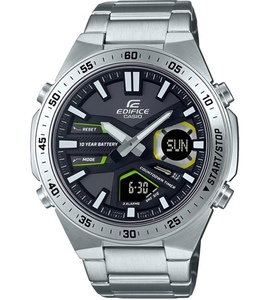 CASIO EFV-C110D-1A3 אדיפיס חדש אנלוגי-דיגיטלי
