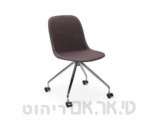 כסא מישל ללא ידיות אפור