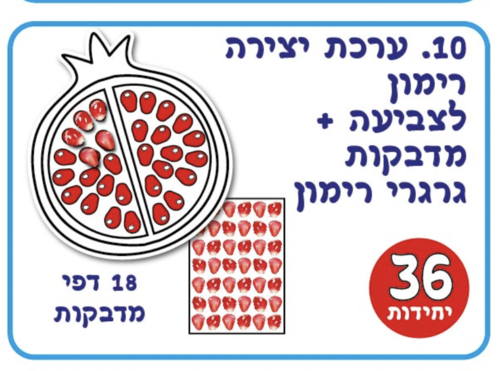 ערכת יצירה רימון