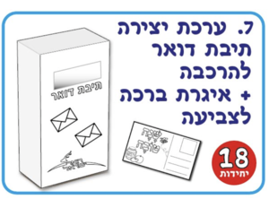 ערכת יצירה תיבת דואר