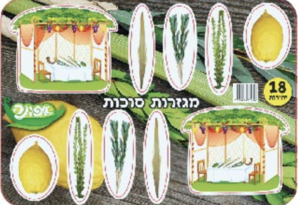 מגזרות קרטון סוכות