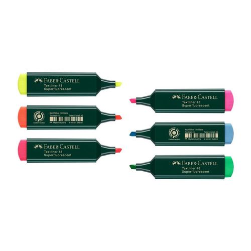 מרקר זוהר Textliner 48 Superfluorescent במגוון צבעים